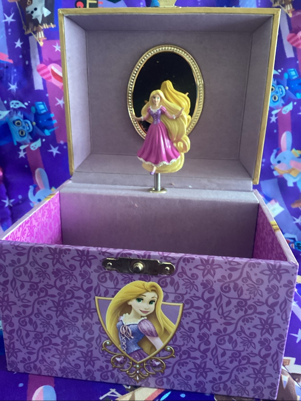 Disney rapunzel music box good condition